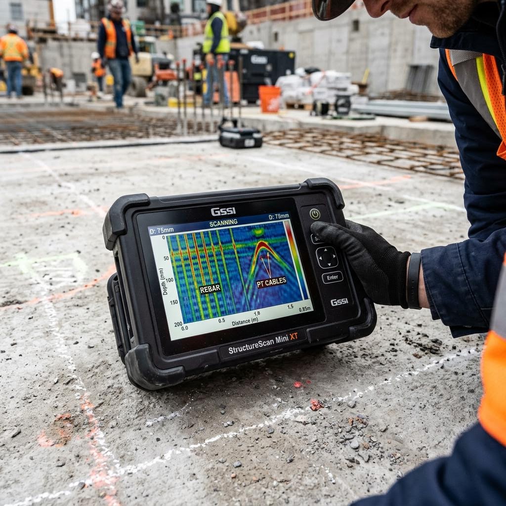 Why Scan Before You Cut: GPR, Post-Tension and Hidden Utilities