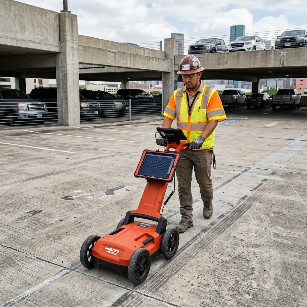 GPR Concrete Scanning