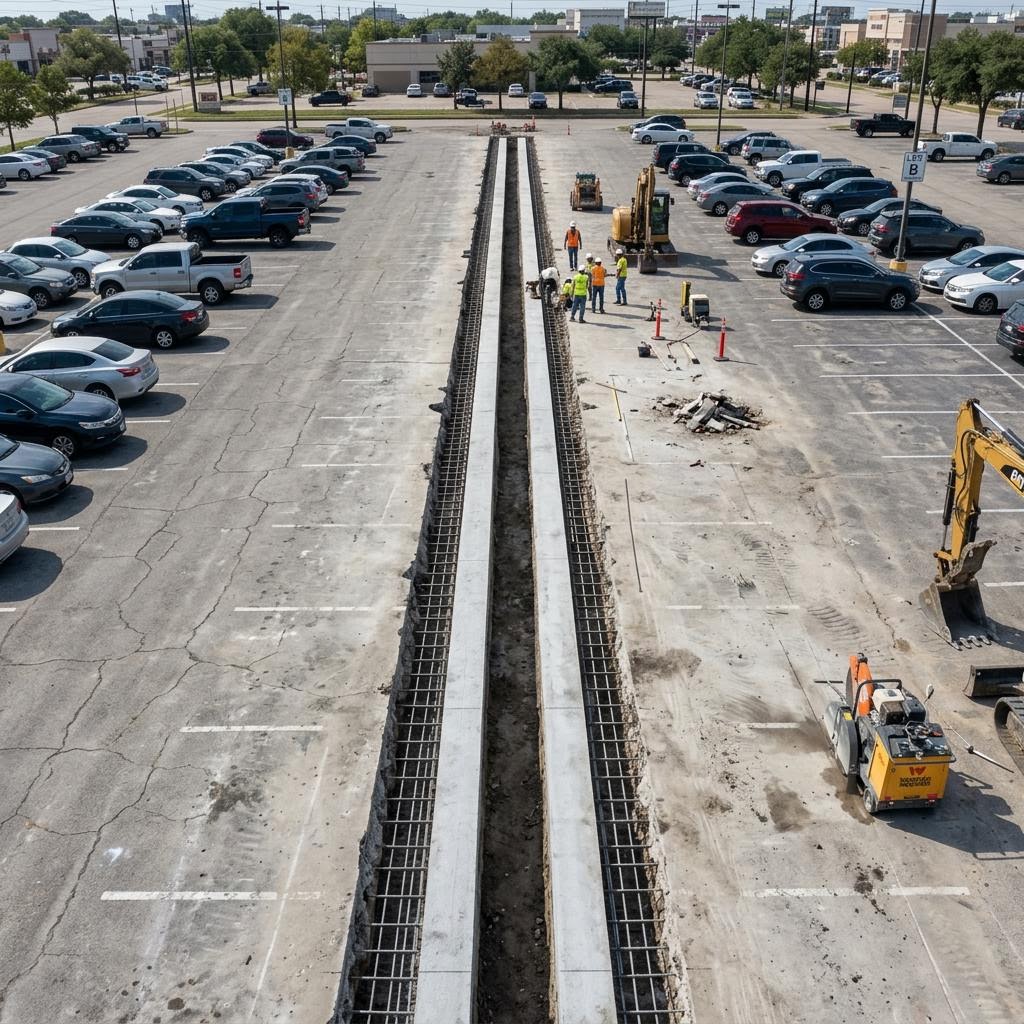 Utility Trench Cutting